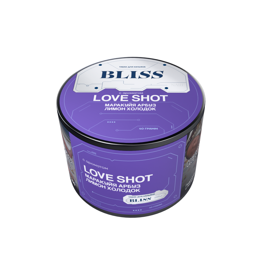 BLISS Love Shot (Маракуйя, Арбуз, Лимон, Холодок), 40 гр