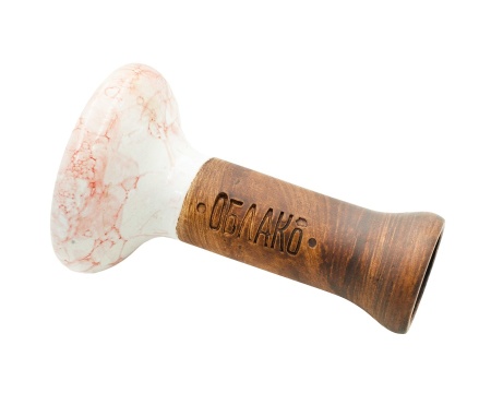 Чаша Облако Glaze Phunnel M - Красный-белый мрамор