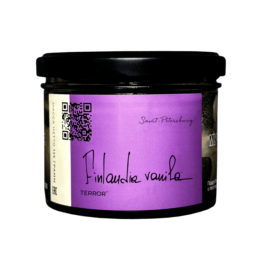 Табак для кальяна "Trofimoff"s" terror Finlandia Vanila (Ванильная водка с холодком), 125гр