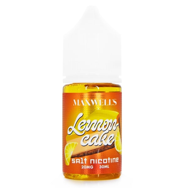 Жидкость Maxwells Salt LEMON CAKE / Лимонный чизкейк 30 мл