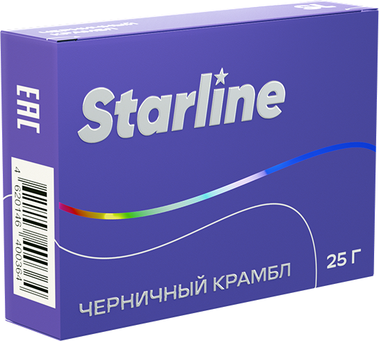Starline Черничный Крамбл, 25 гр