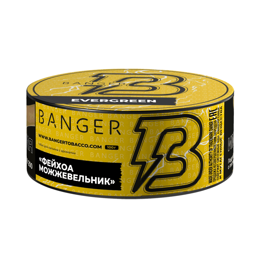 Banger Evergreen (Фейхоа-можжевельник), 100 гр