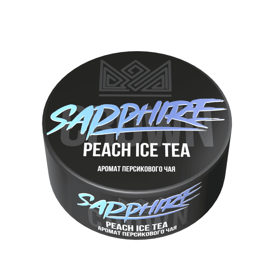 Sapphire Crown с ароматом Peach Ice Tea (Чай с персиком и лимоном), 100 гр