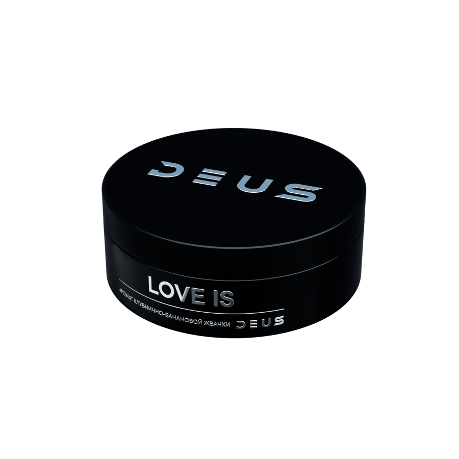 DEUS Love Is (Клубнично-банановая жвачка), 100 гр