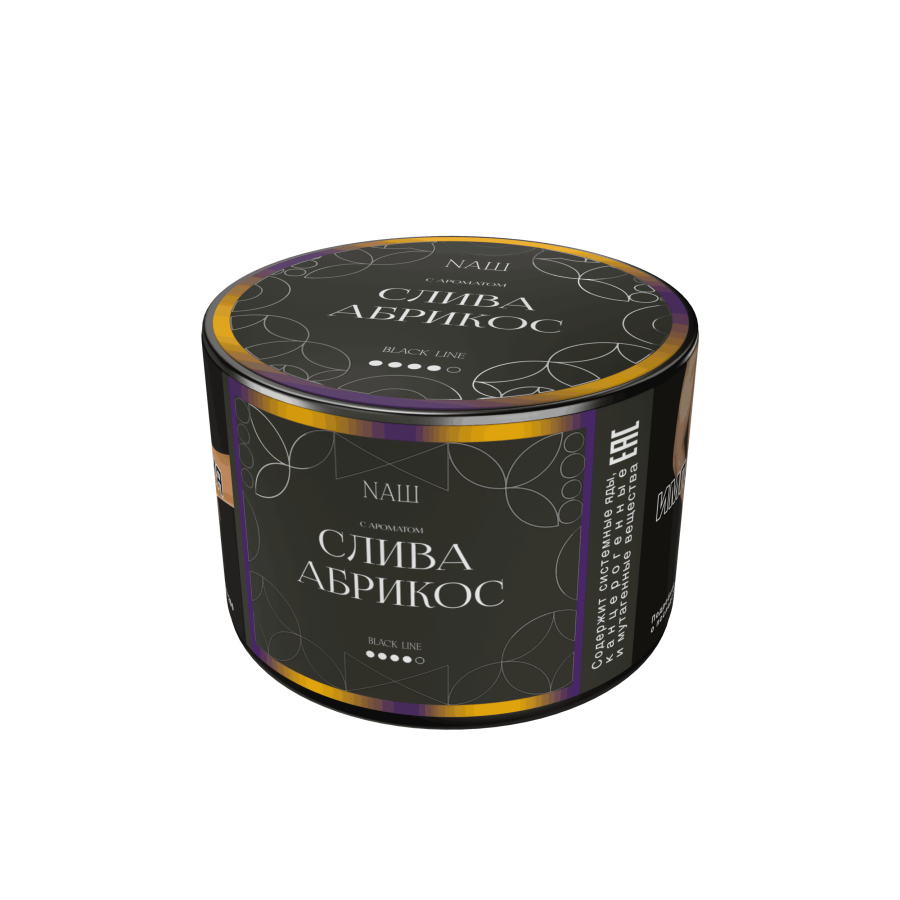 NAШ Black Слива абрикос, 40 гр