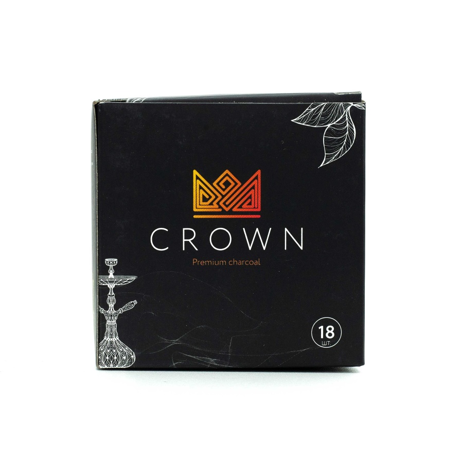 Уголь Crown 18 (25х25х25)