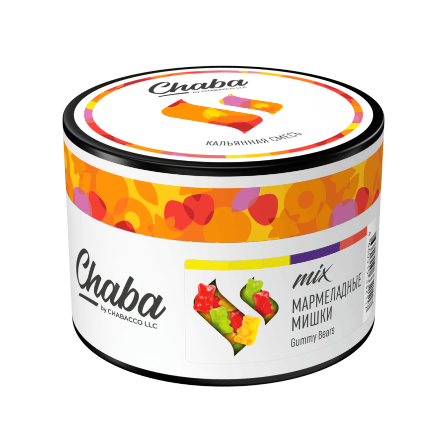 Chaba Mix Gummy Bears (Мармеладные мишки), 40 гр