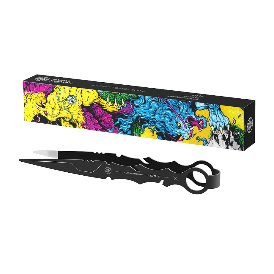 Щипцы Alpha Hookah Tongs - X Tongs SPIKE