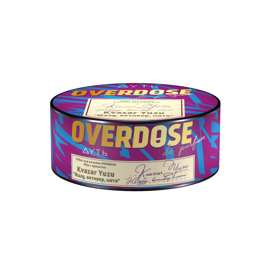Overdose Kvazar Yuzu (Юдзу, ветивер, мята), 25 гр