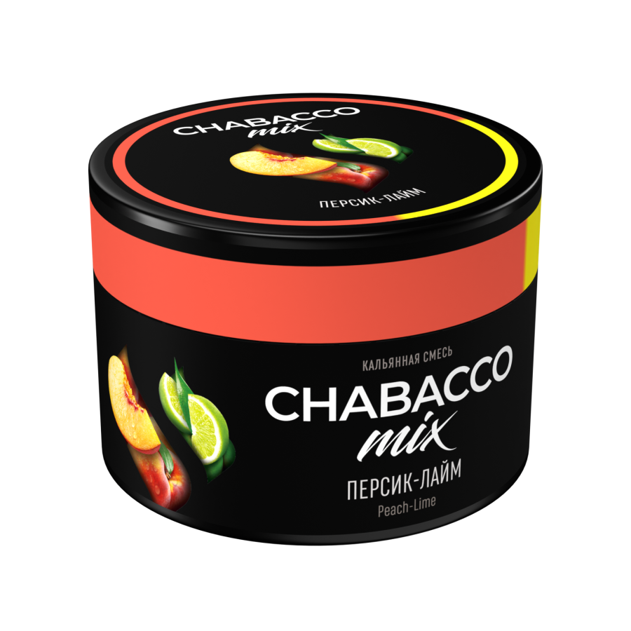 Chabacco Mix Peach-Lime (Персик-Лайм), 40 гр