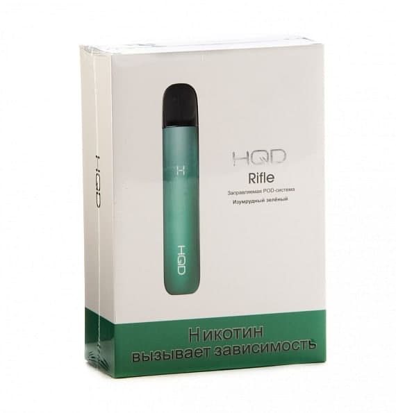 Под HQD Riffle 450 mAh Изумрудный зеленый