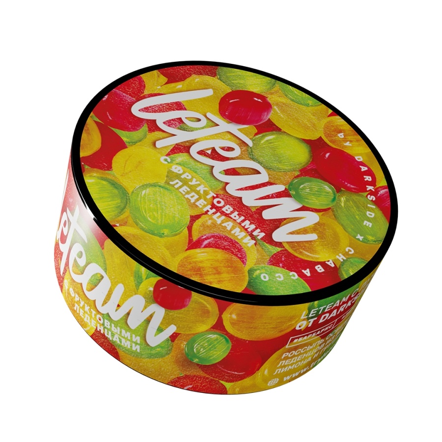 LeTeam Fruit Lollipops (с Фруктовыми леденцами), 25 гр