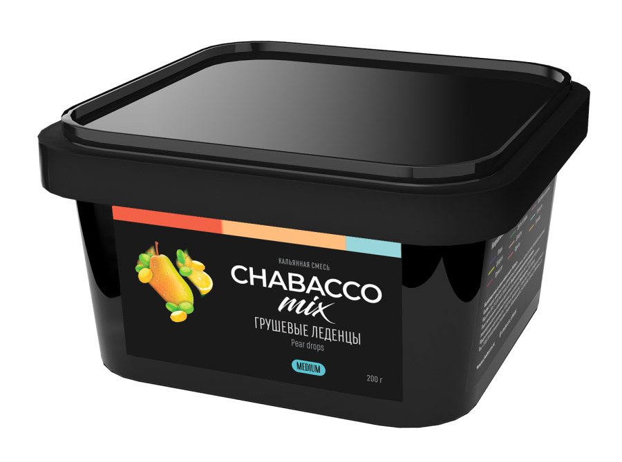 Chabacco Mix Pear Drops (Грушевые леденцы), 200 гр