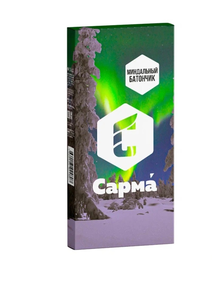 Сарма Миндальный батончик, 40 гр