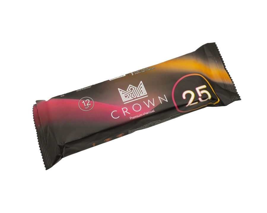Уголь Crown 12 (25х25х25)