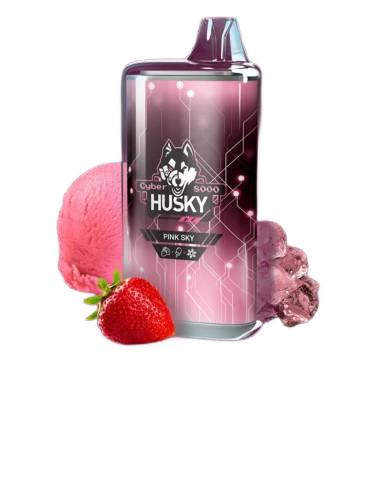 HUSKY CYBER 8000 Pink Sky / Клубничное мороженое, лёд