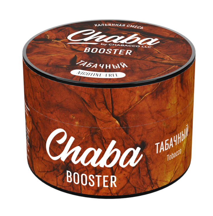 Chaba БМ Booster Tobacco (Табачный) Nicotine Free 50 гр
