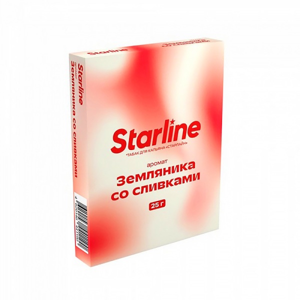 Starline Земляника со сливками, 25 гр