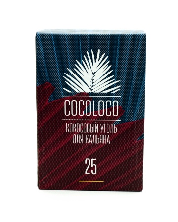 Уголь Cocoloco 72 (25х25х25)