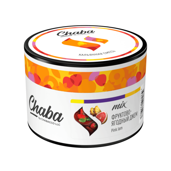 Chaba Mix Pink Jam (Фруктово-ягодный джем) Nicotine Free, 40 гр
