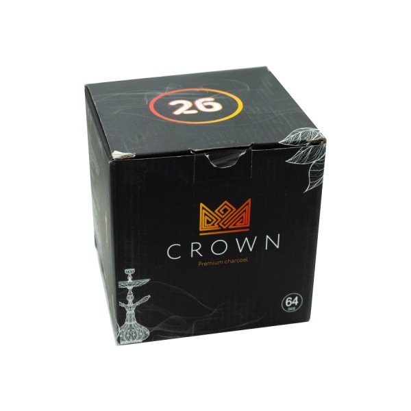 Уголь Crown 64 (26х26х26)