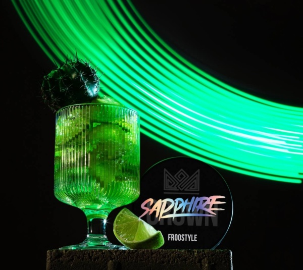 Sapphire Crown с ароматом Froostyle (Кактус, лайм), 100 гр