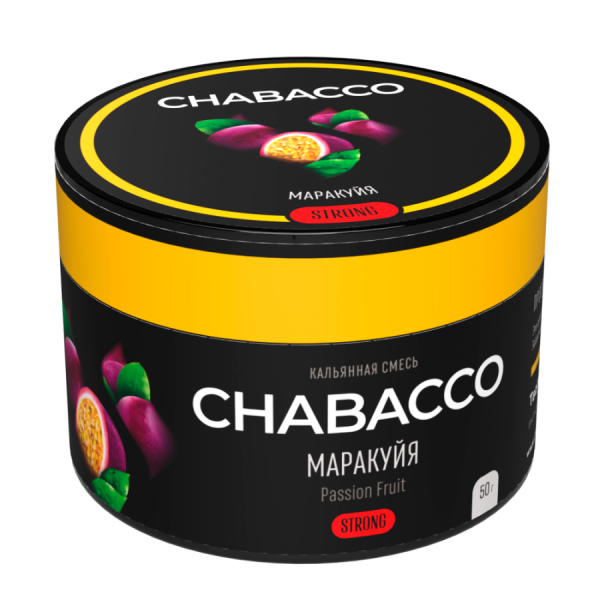 Chabacco Strong Passion Fruit (Маракуйя) Б, 50 гр