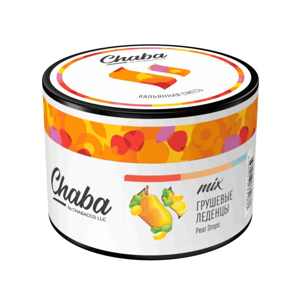 Chaba Mix Pear Drops (Грушевые леденцы), 40 гр