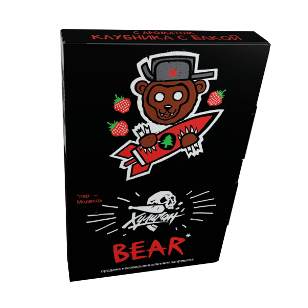 HLGN - BEAR (Клубника с елкой), 25 гр