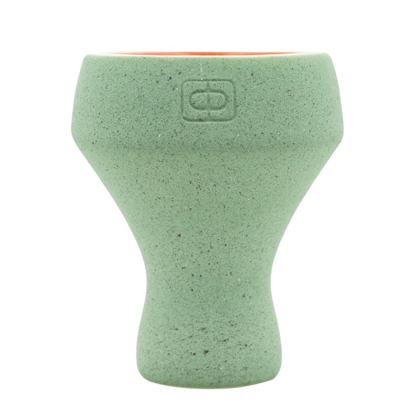 Чаша Форма Турка Бетон Зеленый / Красный