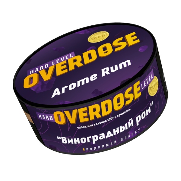 Overdose Aroma Rum (Виноградный ром), 100 гр
