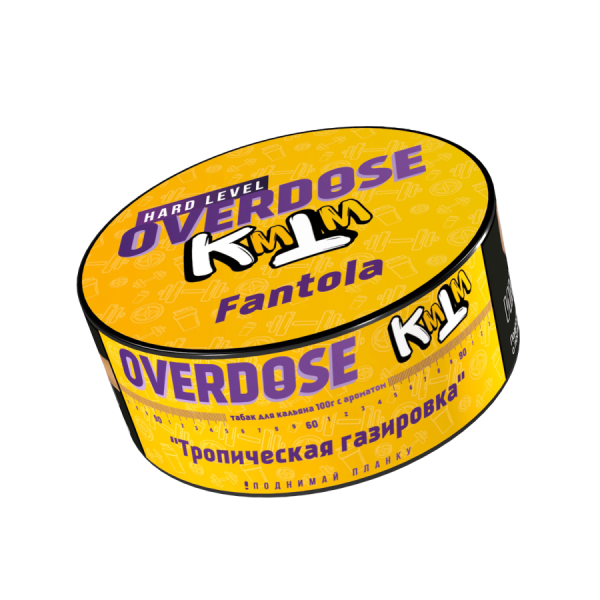 Overdose Fantola (Тропическая газировка), 100 гр