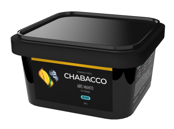 Chabacco Medium Ice Mango (Айс Манго), 200 гр