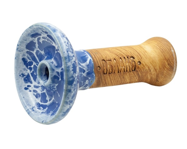 Чаша Облако Glaze Phunnel M - Сине-белый мрамор