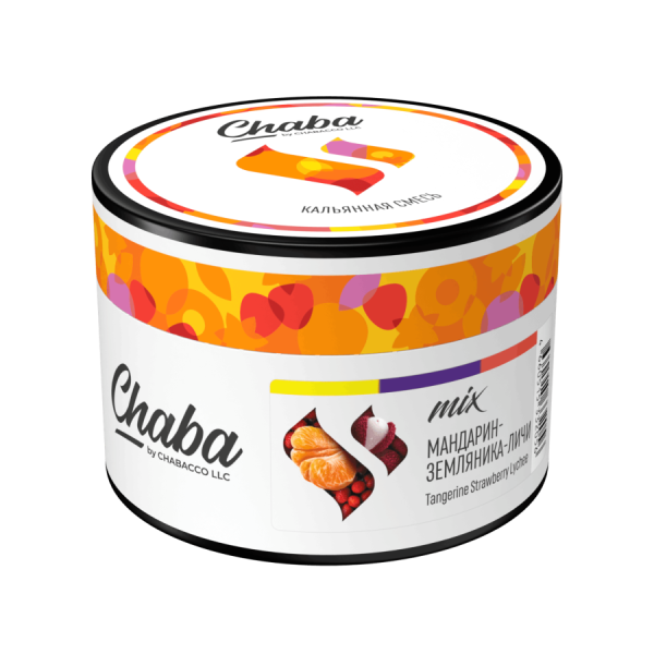 Chaba Mix Tangerine Strawberry Lychee (Мандарин-земляника-личи), 40 гр