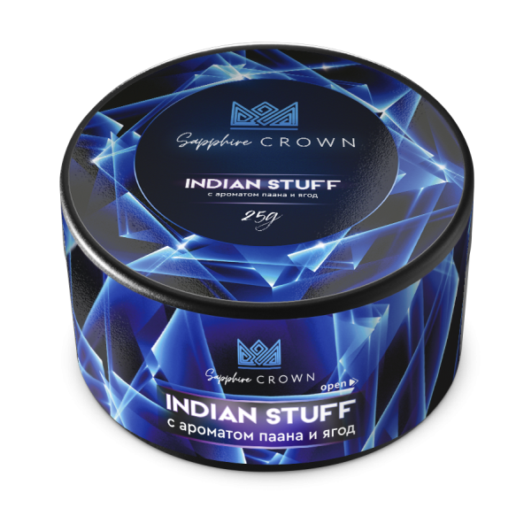 Sapphire Crown с ароматом Indian Stuff (Паан и ягоды), 25 гр