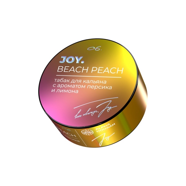 Joy Beach peach (Персик и лимон), 25 гр