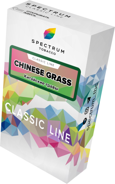Spectrum Classic Line Chinese Grass (Китайские Травы), 40 гр