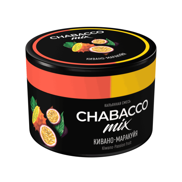 Chabacco Mix Kiwano-passion fruit (Кивано-маракуйя), 40 гр