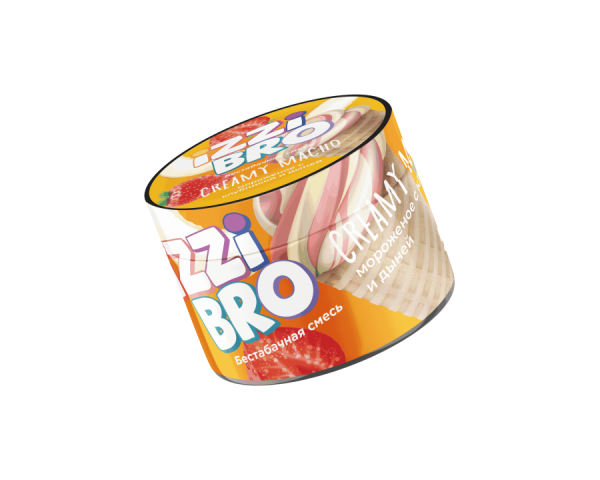 IZZI BRO Мороженое с клубникой и дыней (Creamy Macho), 50 гр