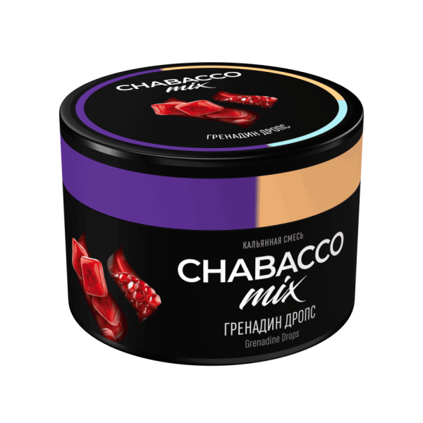 Chabacco Mix Grenadine drops (Гренадин Дропс), 40 гр