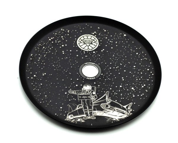 Дизайнерское блюдце плоское Alpha Hookah 11