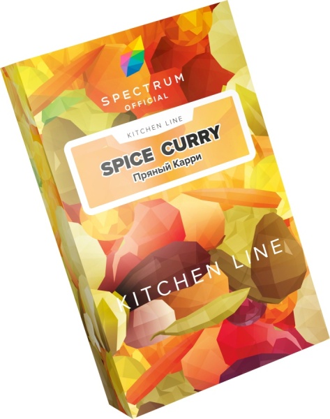 Spectrum Kitchen Line Spice Curry (Пряный Карри), 40 гр