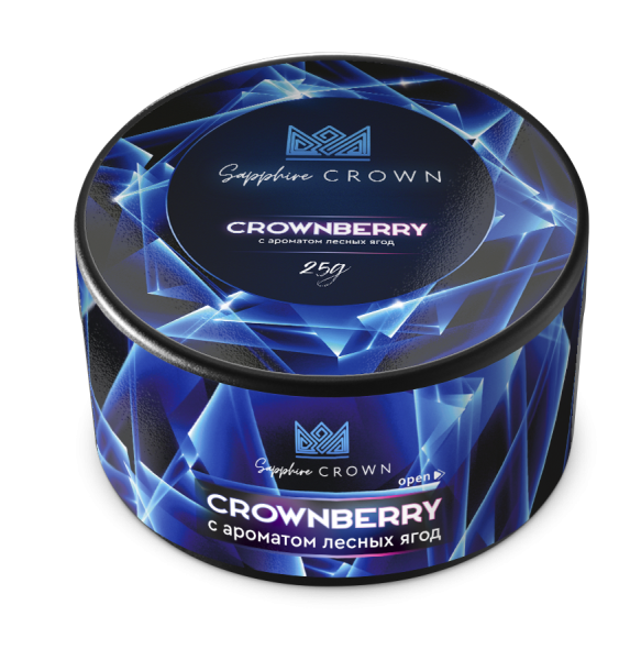 Sapphire Crown с ароматом Crownberry (Лесные ягоды), 25 гр