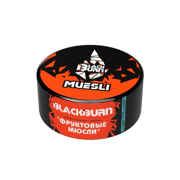Black Burn Muesli (Фруктовые Мюсли), 25 гр