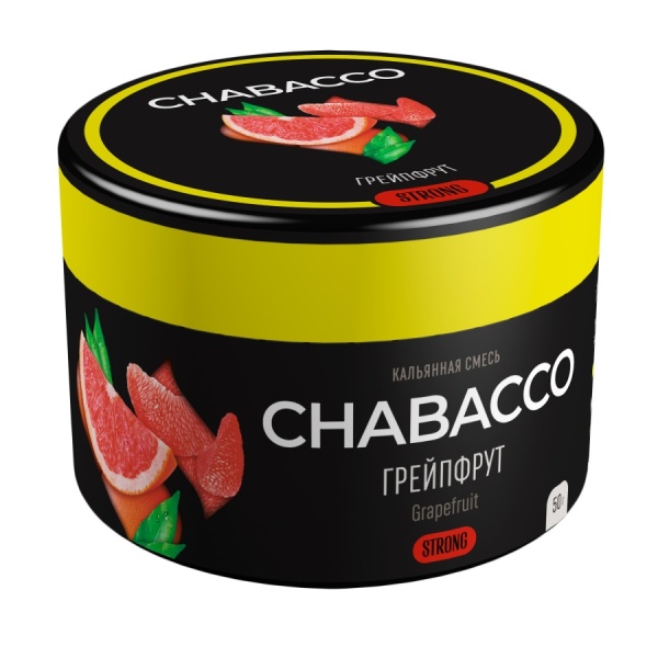Chabacco Strong Grapefruit (Грейпфрут), 50 гр