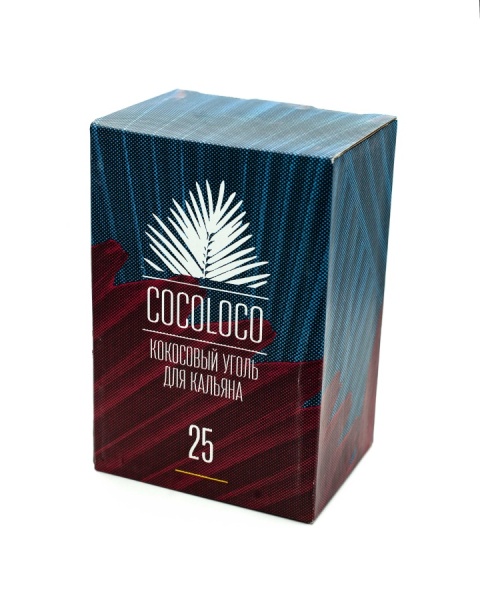 Уголь Cocoloco 72 (25х25х25)