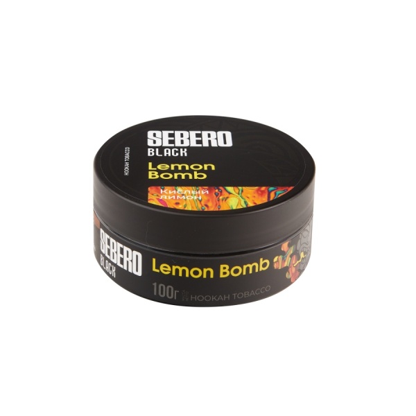 Sebero Black с ароматом Кислый лимон (Lemon Bomb), 100 гр