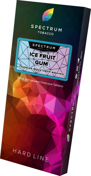 Spectrum Hard Line Ice Fruit Gum (Ледяная Фруктовая Жвачка), 100 гр