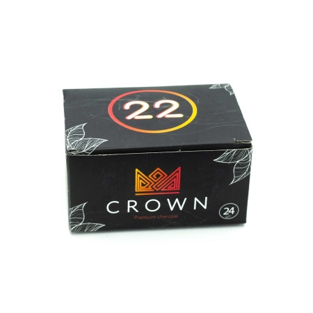 Уголь Crown 24 (22х22х22)